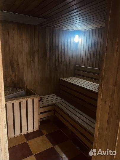Баня сауна с бассейном
