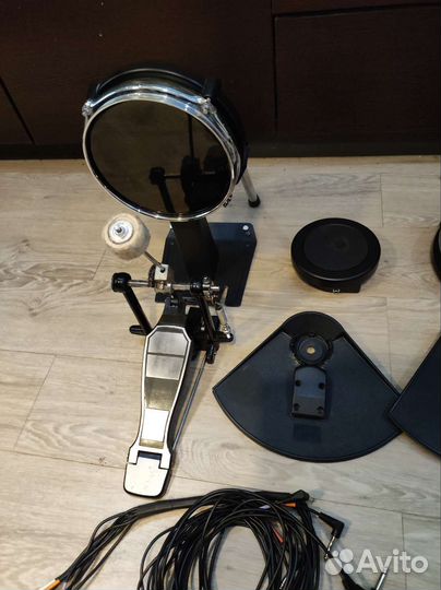 Электронные пэды, тарелки, крепления, стойки