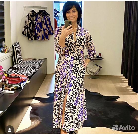 Платье халат Bitta Kai Rand