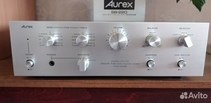 Усилитель Aurex SB-220 (Toshiba Shibaura Denki)