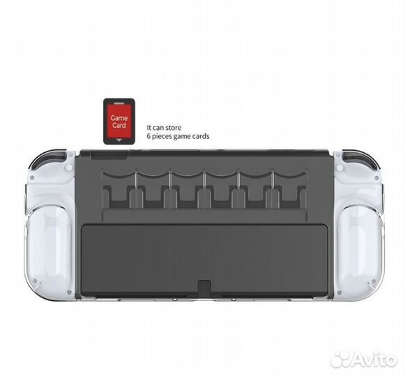 Защитный чехол Nintendo switch oled с отсеками