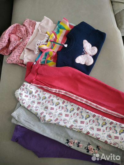 Вещи пакетом на девочку