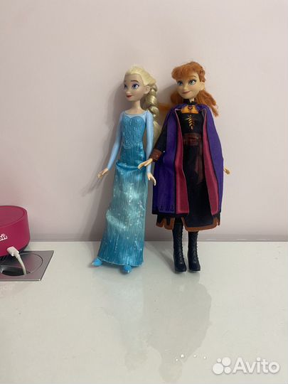 Кукла Анна и Эльза Disney Frozen холодное сердце