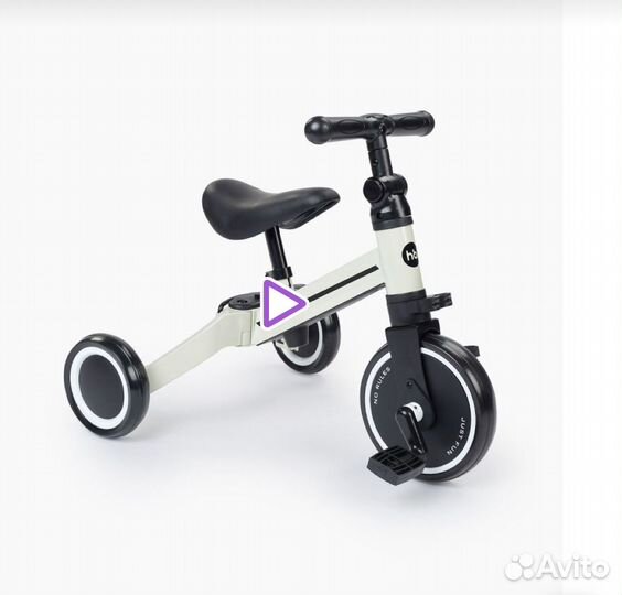 Детский велосипед беговел, 3 в 1, Happy Baby