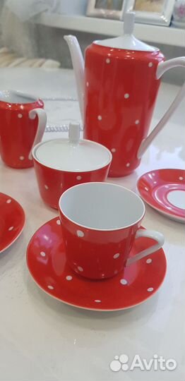 Кофейный сервиз Кахла винтаж