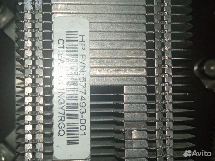 Охлаждение CPU HP