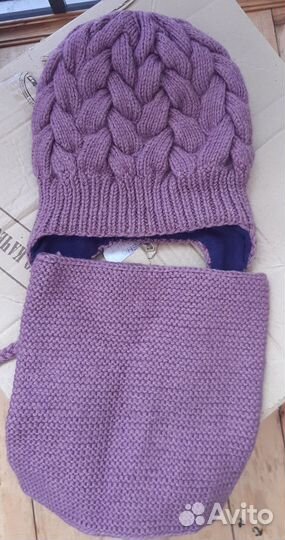 Шапка вязаная детская