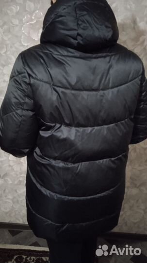 Куртка тёплая лёгкая новая 56- 58р