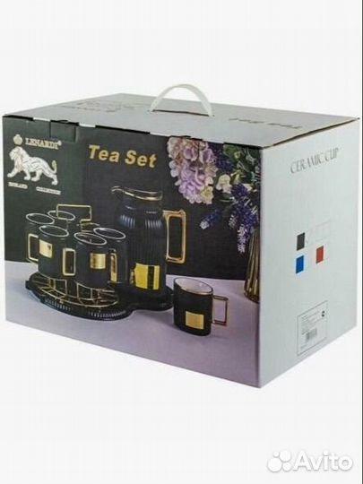 Чайный сервиз /фарфор / Lenardi