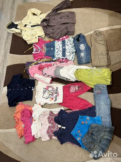Детские вещи пакетом для девочки