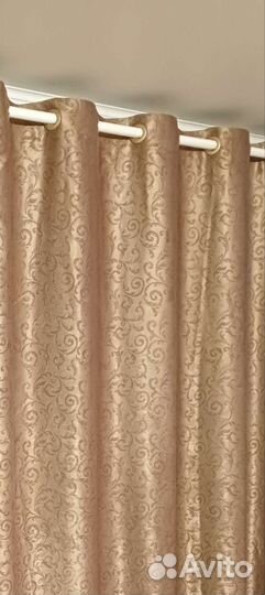 Шторы + тюль бу