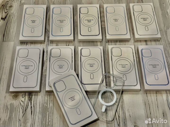 Чехол iPhone MagSafe 11, 12, 13 max, 13, 14 pro