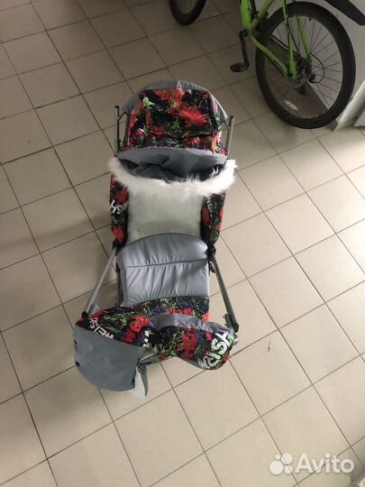 Коляска санки