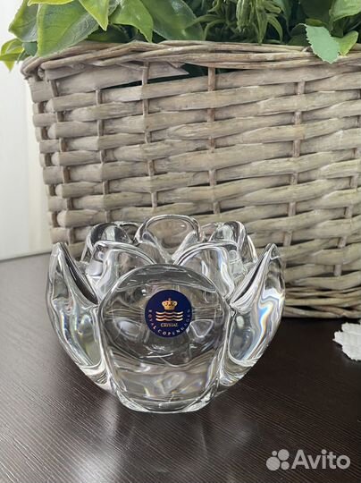 Хрустальные подсвечники Royal Capenhagen