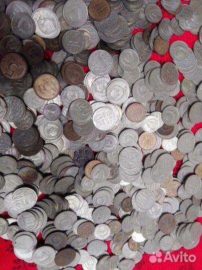 Монеты СССР 10, 15, 20 коп