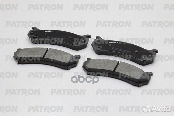 Колодки тормозные дисковые PBP080 patron