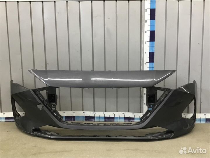 Бампер передний Hyundai Solaris 2017