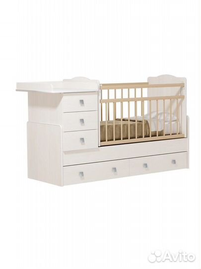 Кроватка-трансформер Промтекс Колибри 3