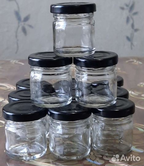 Стеклянные баночки