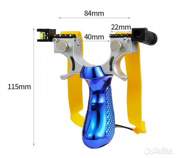 Рогатка с лазерным прицелом