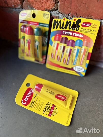 Легендарные лечебные бальзамы Carmex USA