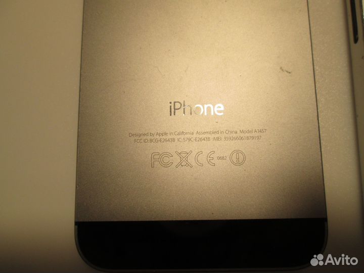 Смартфон Apple iPhone 5S 16GB LTE (A1457)н\р