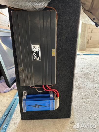 Сабвуфер с усилителем kicx