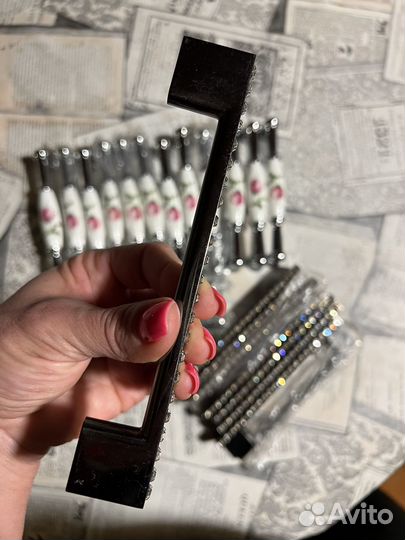 Мебельные ручки керамика