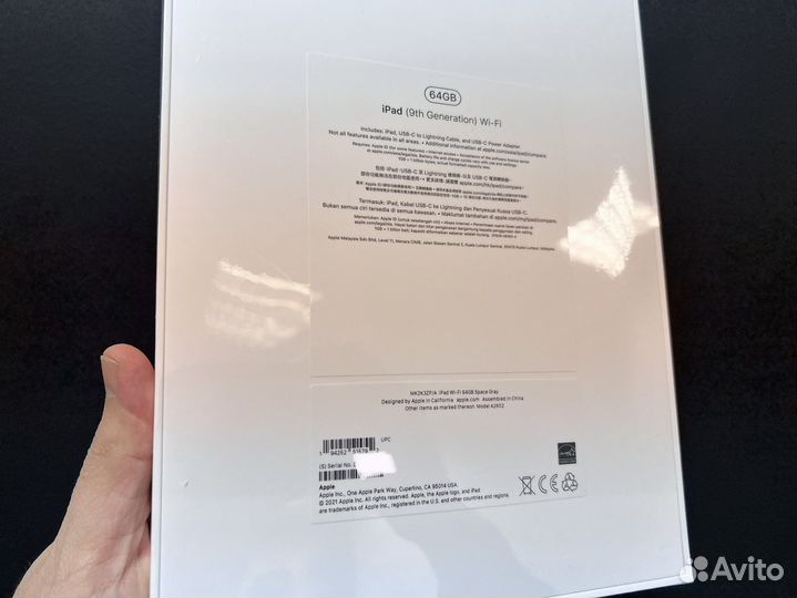 Hoвый iPad 9 поколeния 64 Gb Grаy