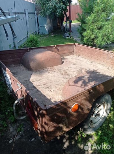 Полуприцеп цельнометаллический фургон Alka 97725, 1993