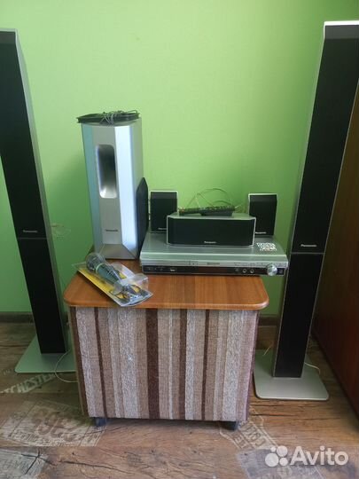 Домашний кинотеатр 5.1 panasonic с караоке