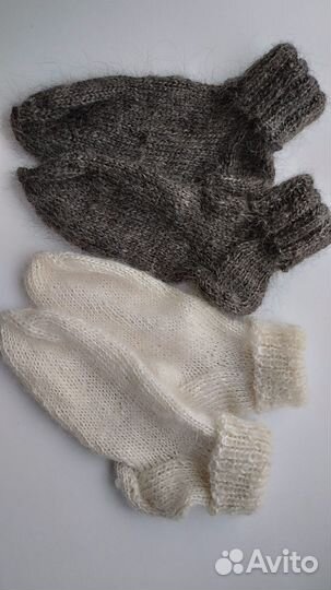 Носочки пуховые