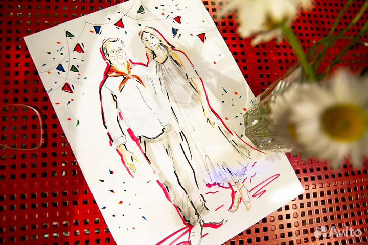 Портреты, скетчи, шаржи, художник на мероприятие