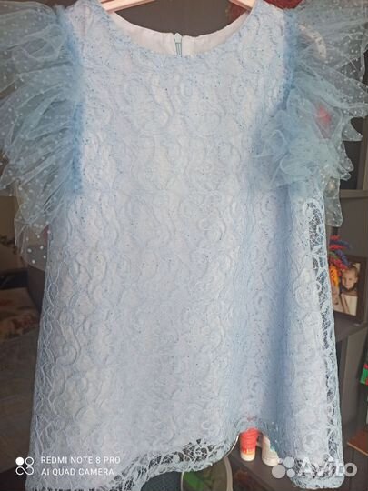 Нарядное платье для девочки 110