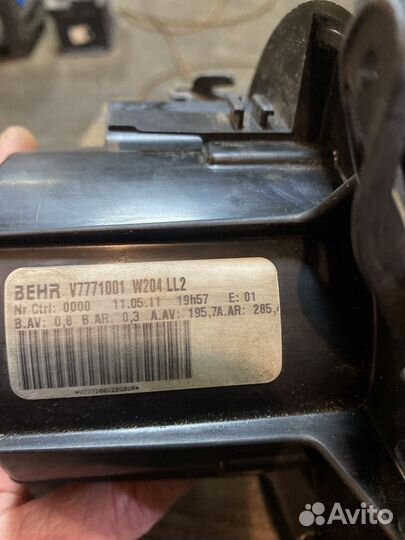 Мотор отопителя Мерседес