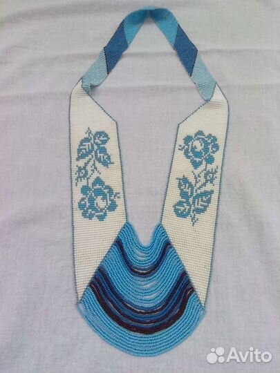 Гердан из бисера