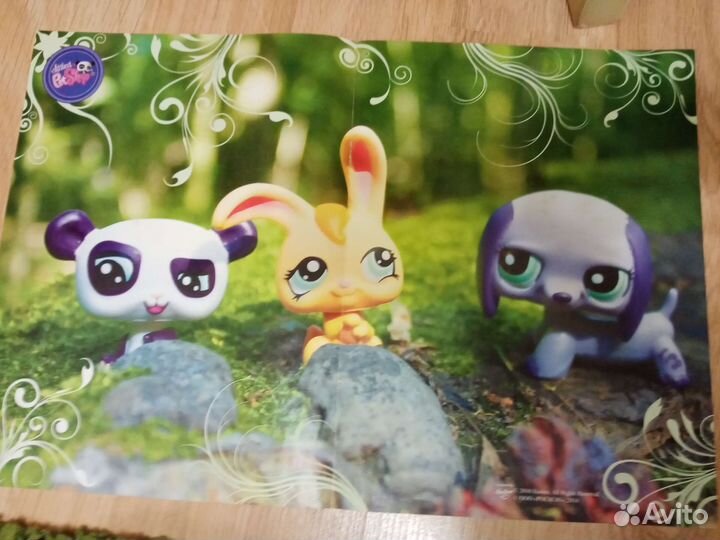 Литл пэт (лпс), наклейки, открытки