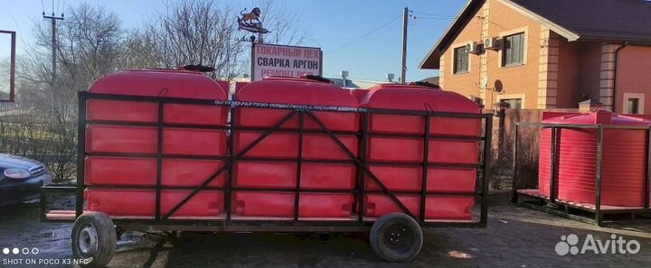 Пластиковая наземная емкость для топлива