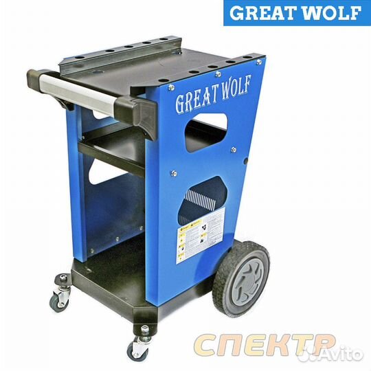 Споттер Great Wolf 65L (220В) + тележка + набор