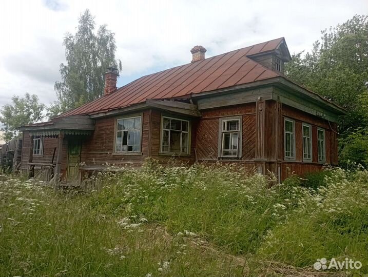 Сруб дома из бревна бу