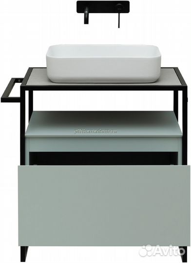 Allen Brau Priority 1.31001.PWM Тумба под раковину, папирус матовый