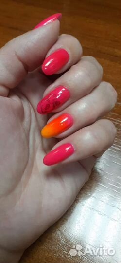 Маникюр с покрытием гель лак