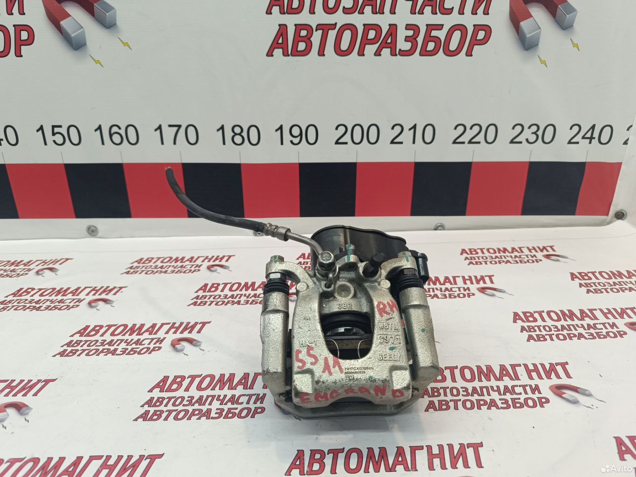 Супорт тормозной задний правый Geely Emgrand SS11