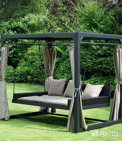 Беседка в стиле лофт