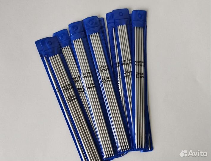 Спицы носочные, круговые, длинные