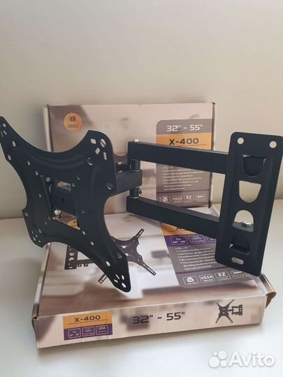 Кронштейн для тв поворотный до 55 дюймов