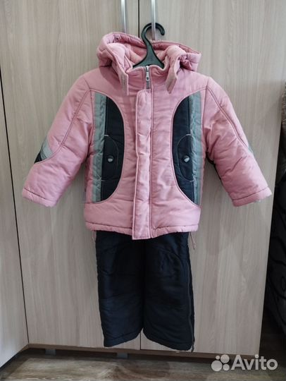 Детский зимний костюм на девочку