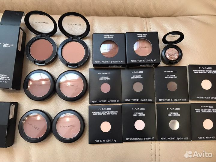 Пудра Румяна Тени Тональные Косметика MAC
