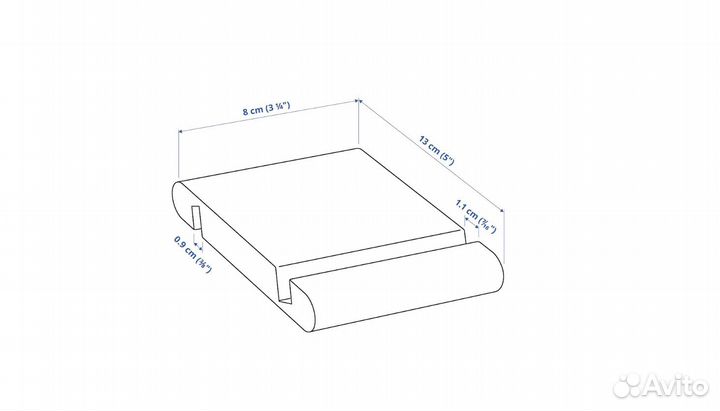 Подставка для телефона IKEA деревянная