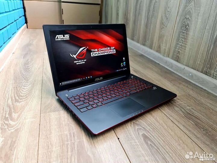 Игровой Asus ROG core i5-4200H 8Gb GTX950 SSD+1000